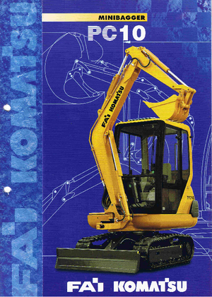 Miniescavatori Komatsu PC10-7