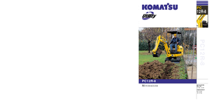 Miniescavatori Komatsu PC12R-8