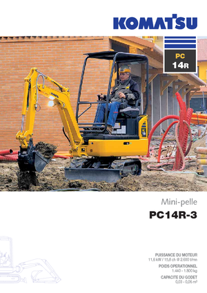 Miniescavatori Komatsu PC14R-3HS 