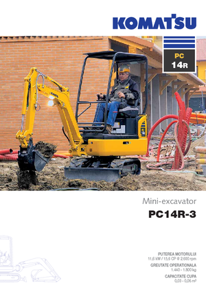 Miniescavatori Komatsu PC14R-3HS 