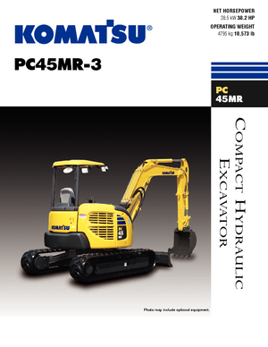 Miniescavatori Komatsu PC45MR-3