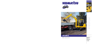 Miniescavatori Komatsu PC45R-8