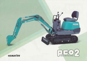 Miniescavatori Komatsu PC02