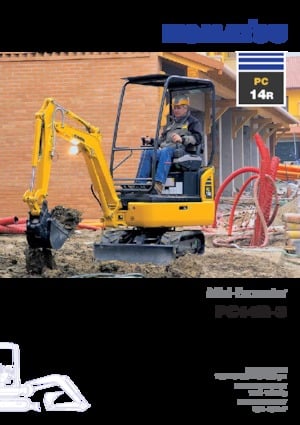 Miniescavatori Komatsu PC14R-3