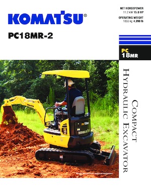 Miniescavatori Komatsu PC18MR-2