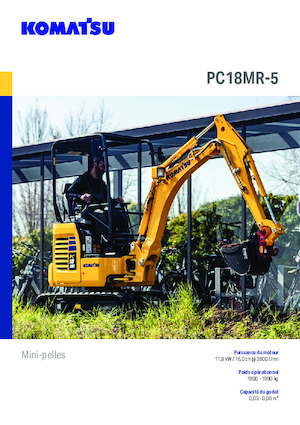 Miniescavatori Komatsu PC18MR-5