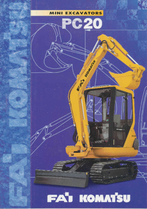 Miniescavatori Komatsu PC20