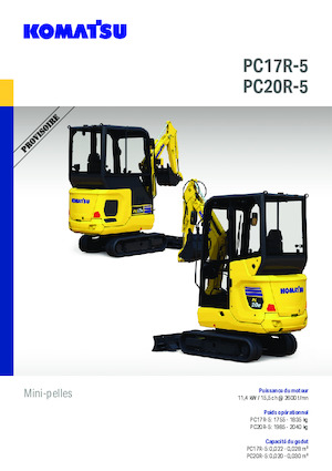 Miniescavatori Komatsu PC20R-5