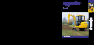 Miniescavatori Komatsu PC27R-8