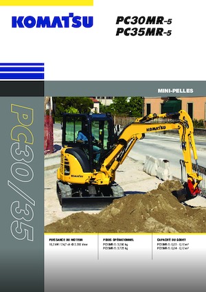 Miniescavatori Komatsu PC30MR-5