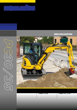 Miniescavatori Komatsu PC30MR-5