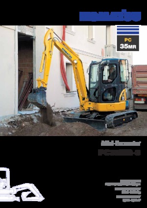 Miniescavatori Komatsu PC35MR-3
