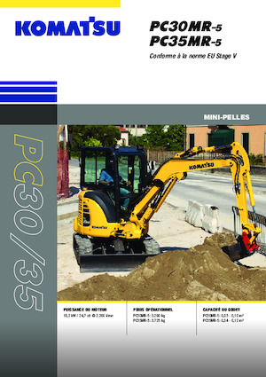 Miniescavatori Komatsu PC35MR-5