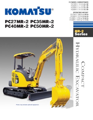 Miniescavatori Komatsu PC50MR-2