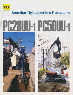 Miniescavatori Komatsu PC50UU-1