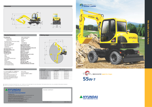 Miniescavatori Hyundai R 55 W 7