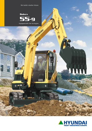 Miniescavatori Hyundai R55W-9A