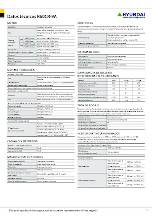 Miniescavatori Hyundai R60CR-9A