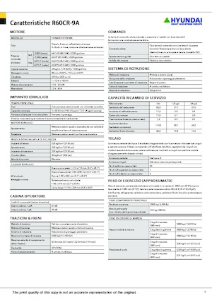 Miniescavatori Hyundai R60CR-9A