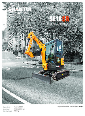 Miniescavatori Shantui SE18SR