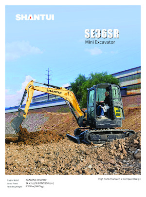 Miniescavatori Shantui SE36SR