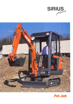 Miniescavatori Pel-Job Sirius plus