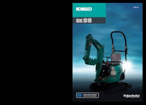 Miniescavatori Kobelco SK 08 1E