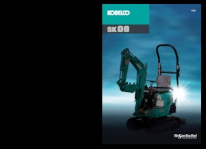 Miniescavatori Kobelco SK 08