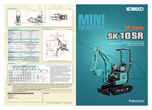 Miniescavatori Kobelco SK 10 SR 2