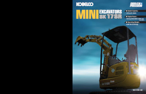 Miniescavatori Kobelco SK 17 SR 6E