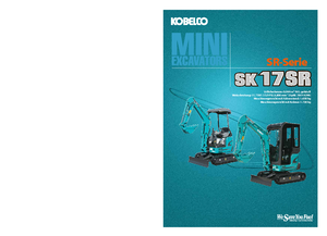 Miniescavatori Kobelco SK 17 SR 3