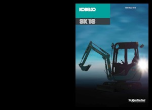 Miniescavatori Kobelco SK 18