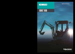 Miniescavatori Kobelco SK 18
