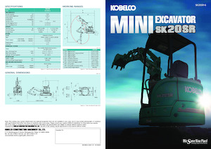 Miniescavatori Kobelco SK 20 SR 6
