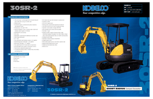 Miniescavatori Kobelco SK 30 SR 2