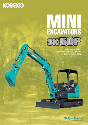 Miniescavatori Kobelco SK 50 P 6