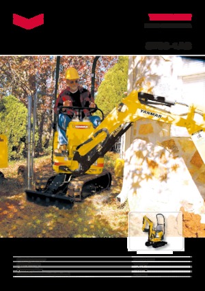 Miniescavatori Yanmar SV 08-1 AS