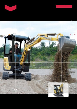 Miniescavatori Yanmar SV 18 CR