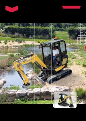 Miniescavatori Yanmar SV 22 CR