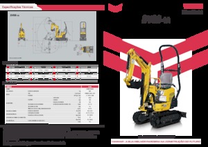 Miniescavatori Yanmar SV08-1A