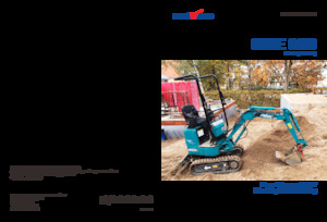 Miniescavatori Sunward SWE08B
