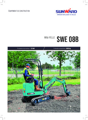 Miniescavatori Sunward SWE08B