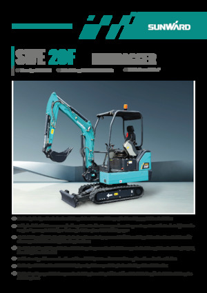 Miniescavatori Sunward SWE20F 