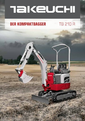 Miniescavatori Takeuchi TB 210 R