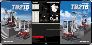 Miniescavatori Takeuchi TB 216 A