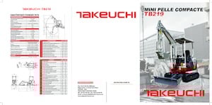 Miniescavatori Takeuchi TB 219 A