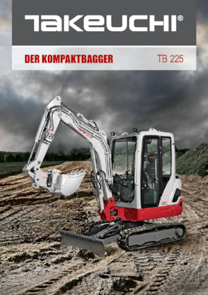 Miniescavatori Takeuchi TB 225