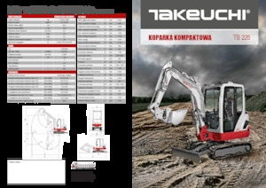 Miniescavatori Takeuchi TB 225