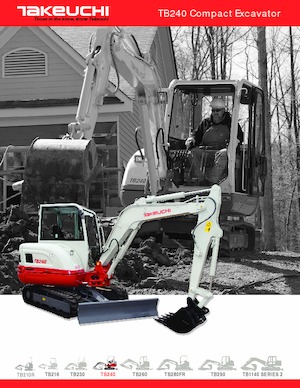 Miniescavatori Takeuchi TB 240