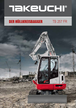 Miniescavatori Takeuchi TB 257 FR